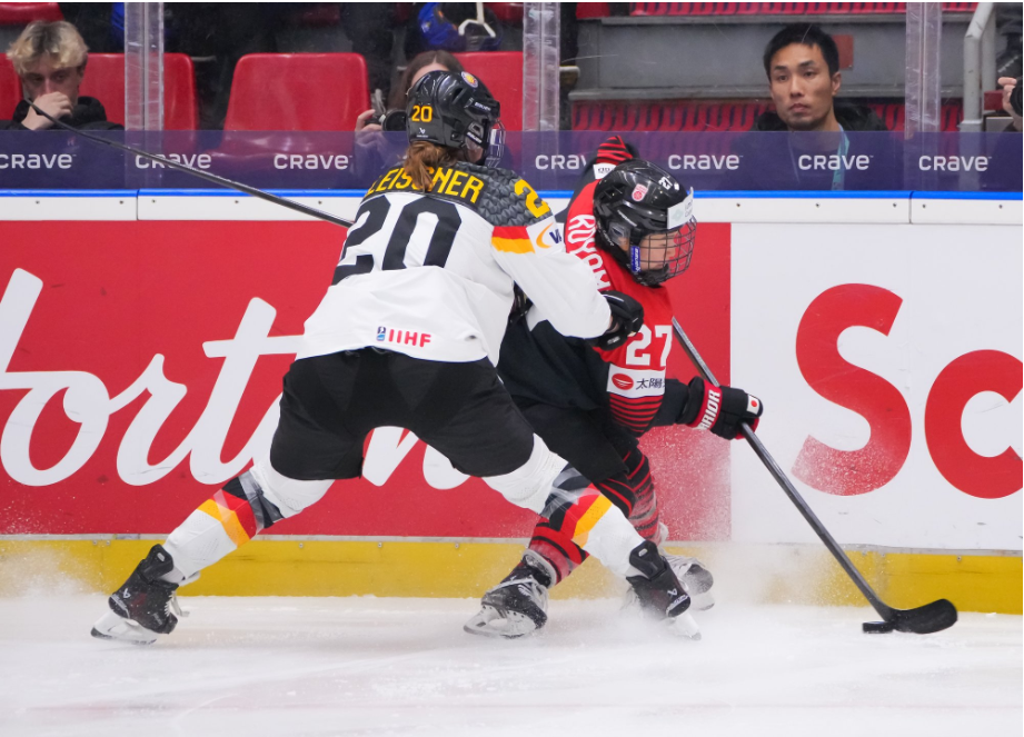 Germany plays physical defence