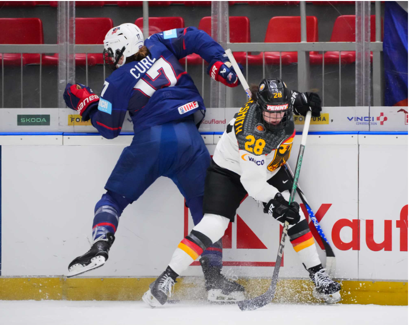 Nina Jobst-Smith battles it out