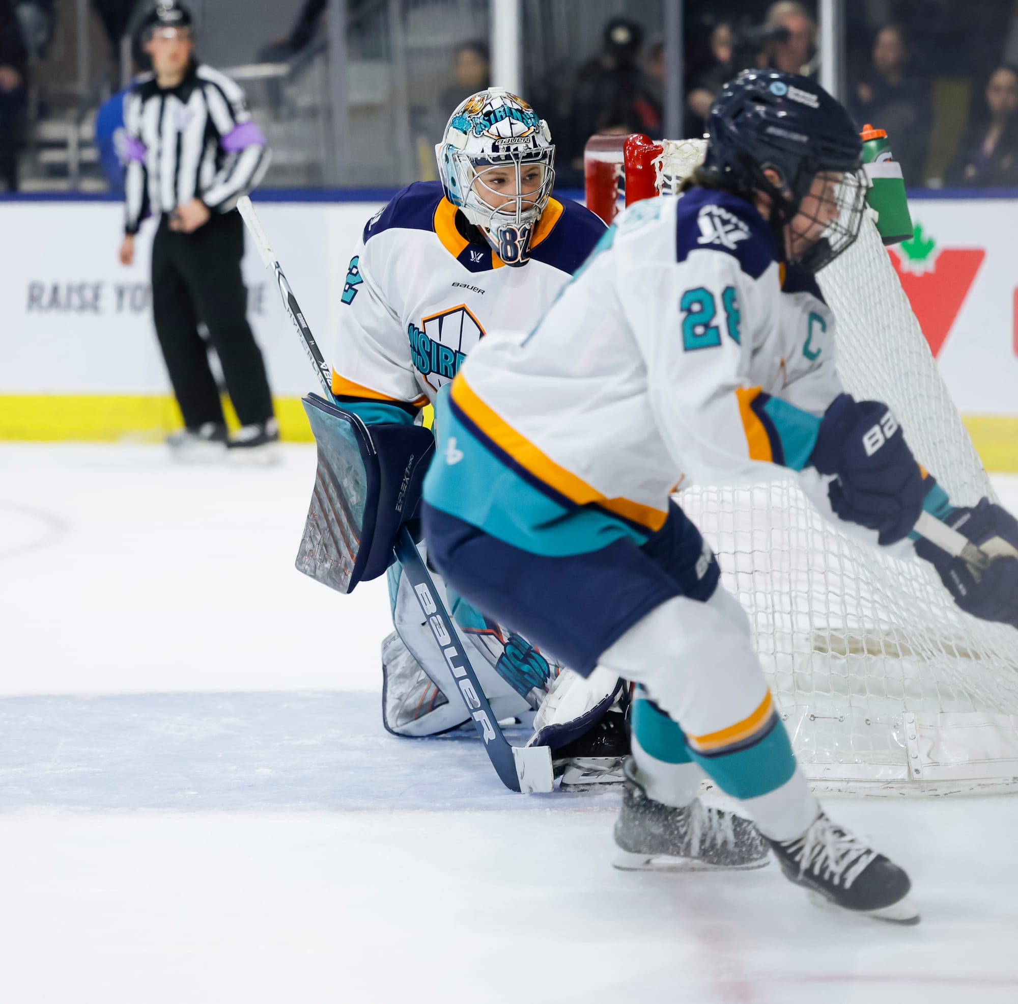 Kayle Osborne watches on