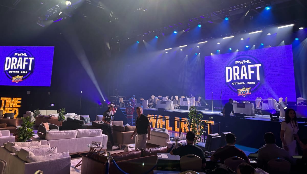 2025 PWHL Draft board