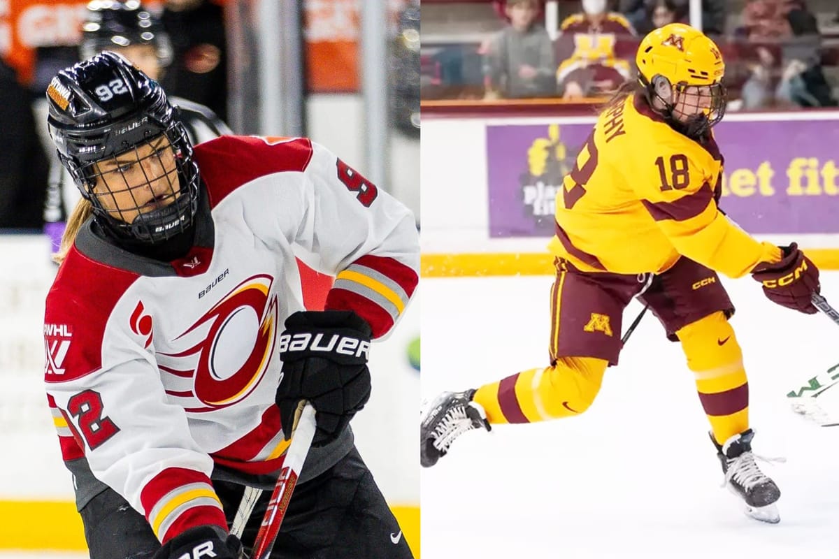 2025 Top 25 Under 25: Danielle Serdachny (12), Abbey Murphy (11)