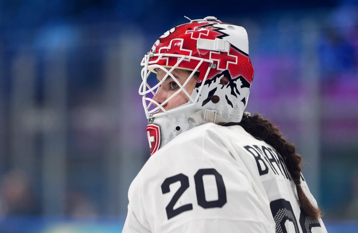 Brändli's 40-save Shutout Advances Switzerland to Olympic Semifinals