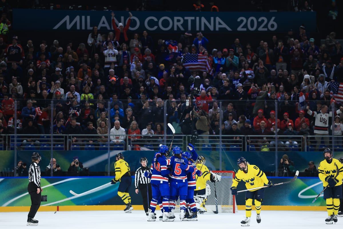 Team USA Blanks Sweden 5-0 to Advance to Gold Medal Game