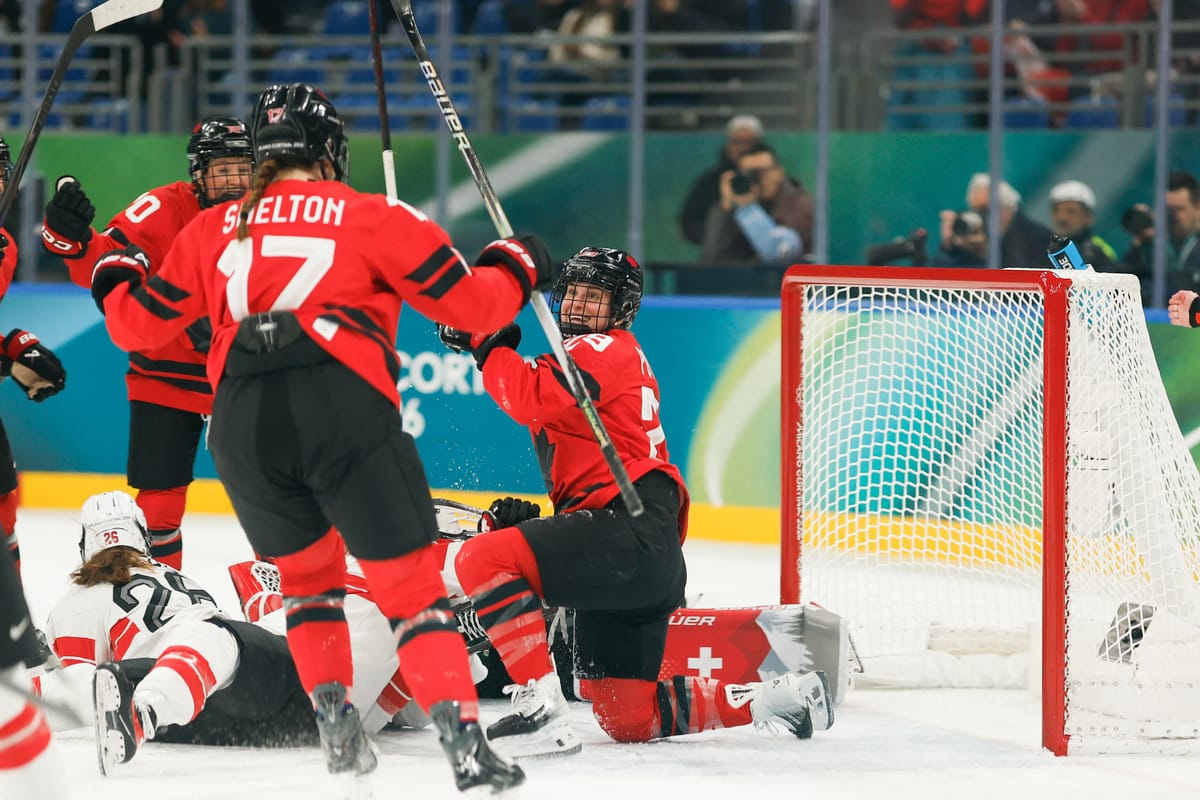 Canada Will Play for Gold, Defeats Switzerland 2-1