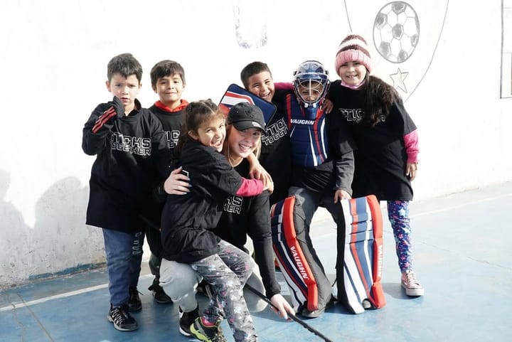 How Sarah Thompson’s Sticks Together Foundation is Providing Community through Hockey
