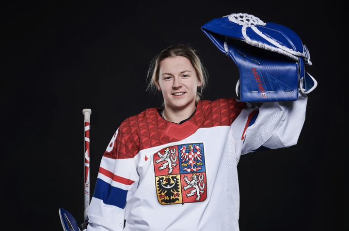 Women's Worlds Quick Questions with Czechia Goaltender Klára Peslarová