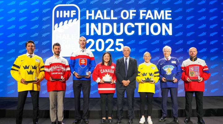 Canada's Vicky Sunohara and Sweden's Kim Martin-Hasson Inducted into the IIHF Hall of Fame